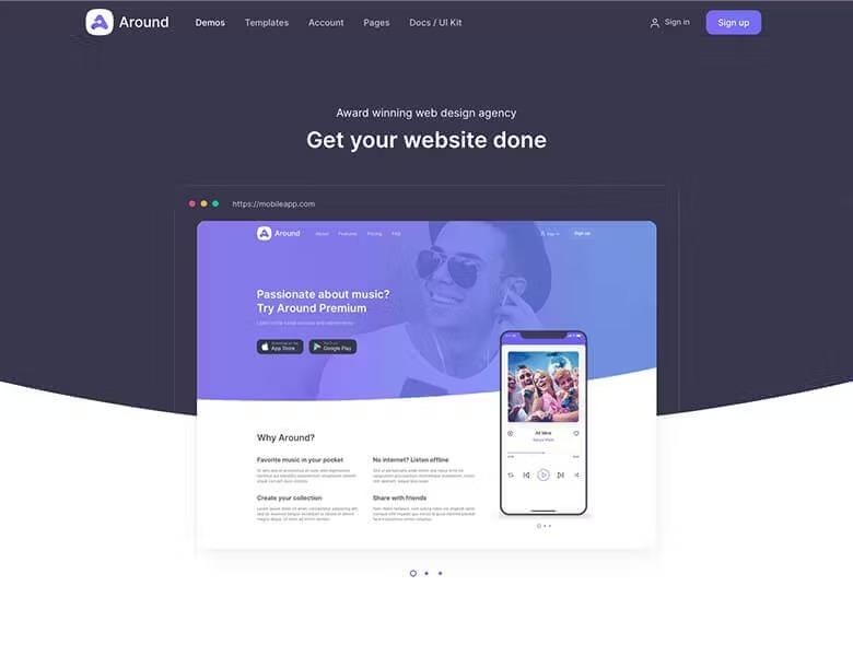 Around - Multipurpose Business WordPress Theme 1