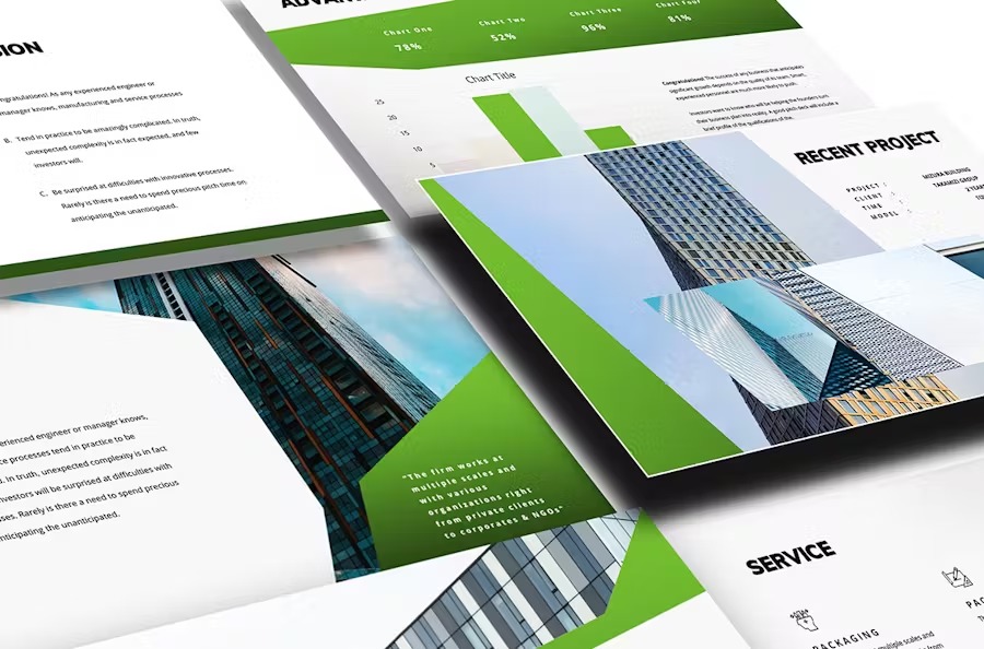 Corporate PowerPoint template 2