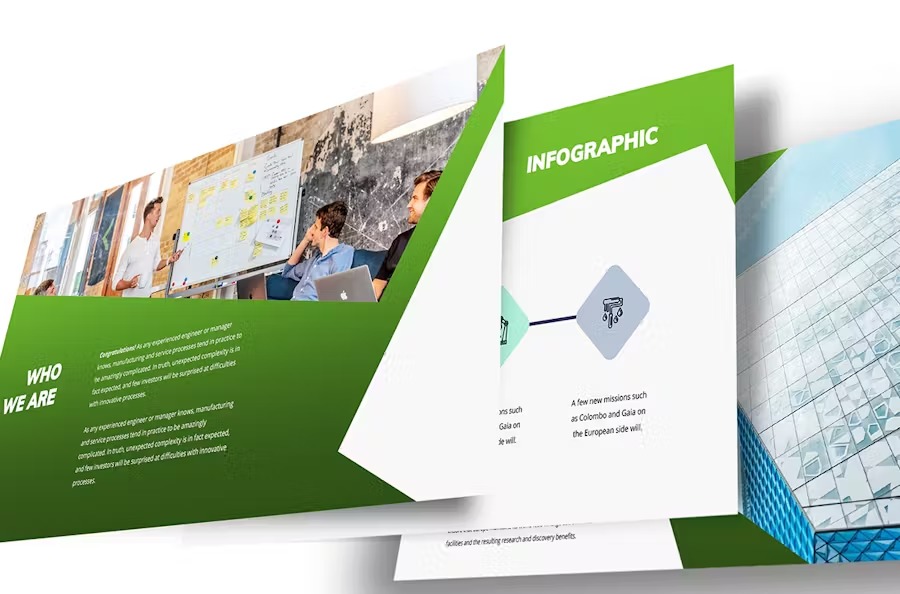 Corporate PowerPoint template 7