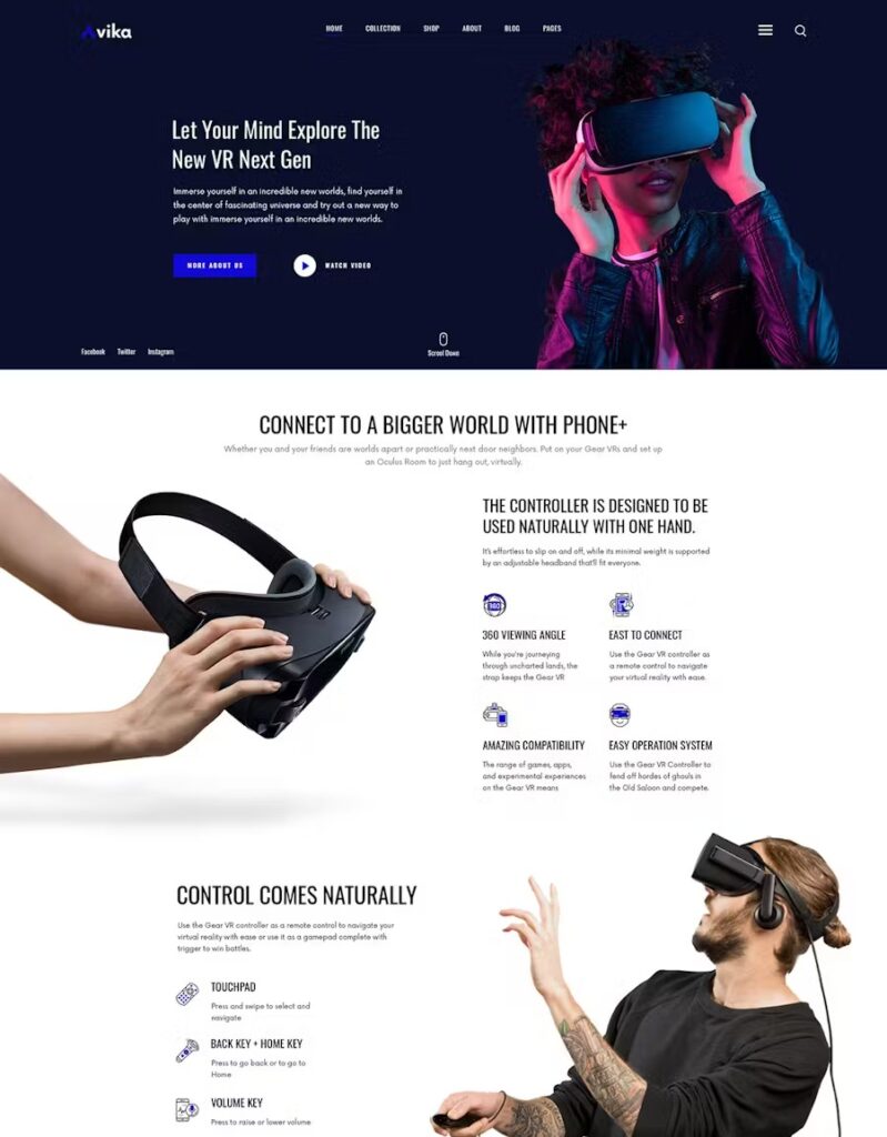 Multipurpose eCommerce PSD Template 7