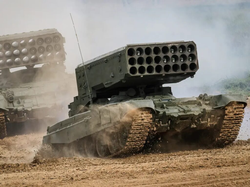 Russia rocket launcher