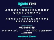 Font Rolam 1